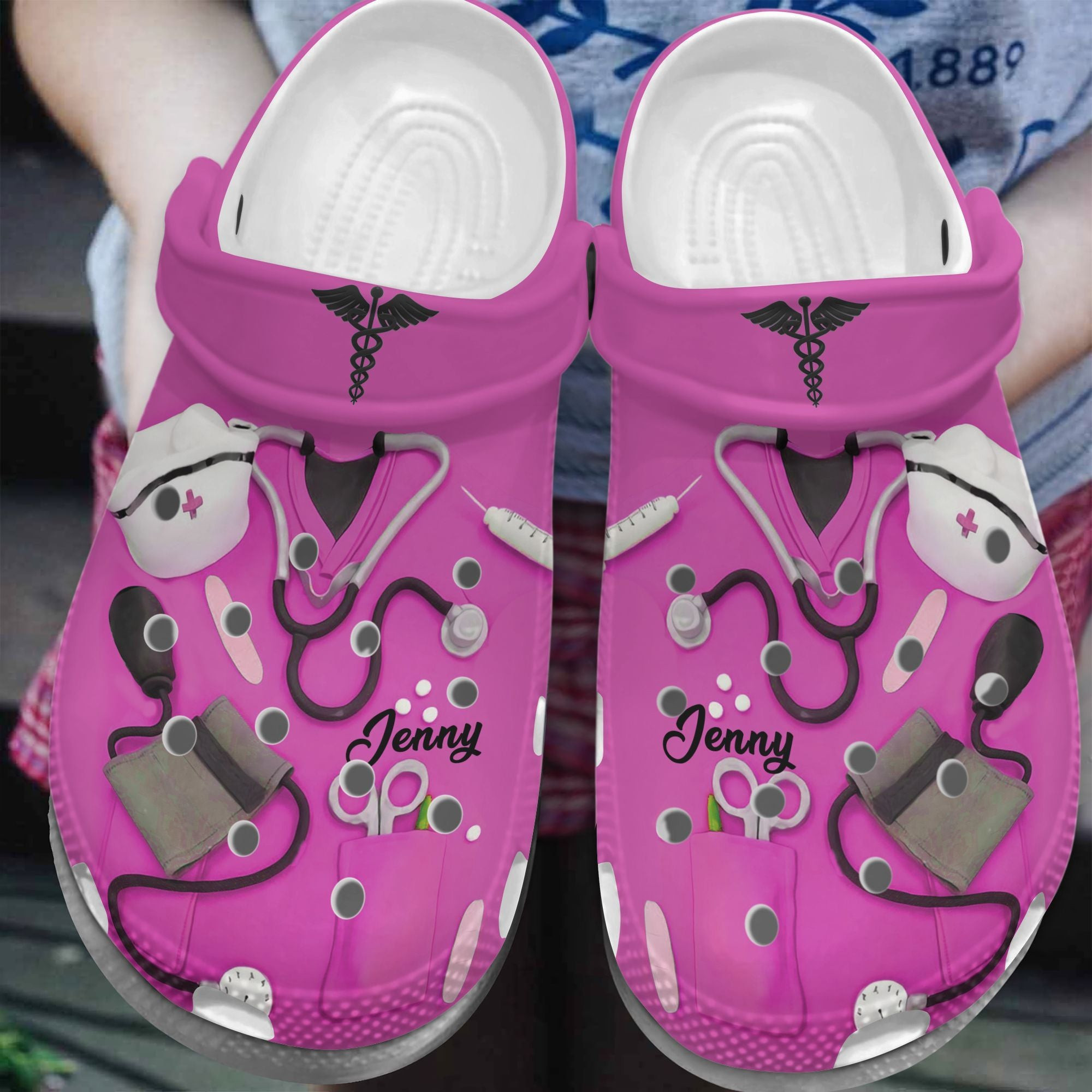 Nurse Be Kind Crocs Shoes Custom Name Doctor Outdoor Crocs Shoes Birthday Gift For Women Men