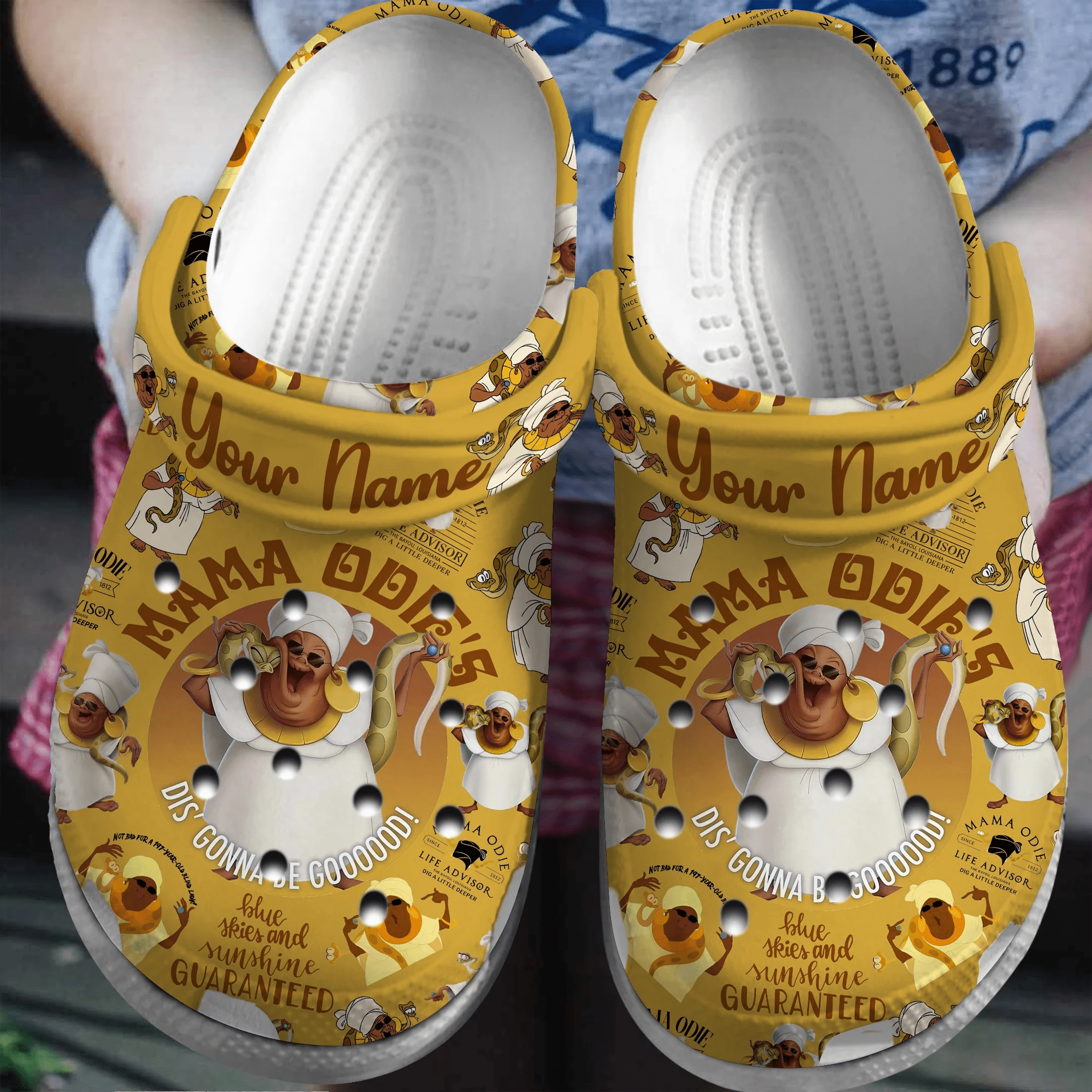 mama odie Mother Day Crocs Crocband Crocs Shoes Comfortable For Men Women