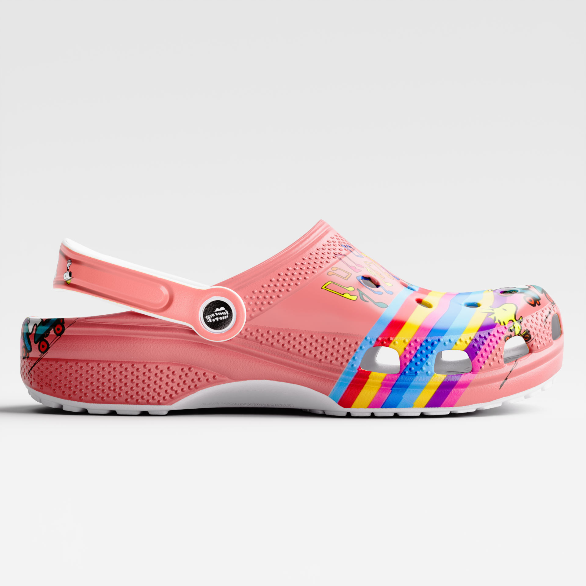 Cartoon Dog Rainbow Crocs 3D Crocs For Men Women Crocs Shoes