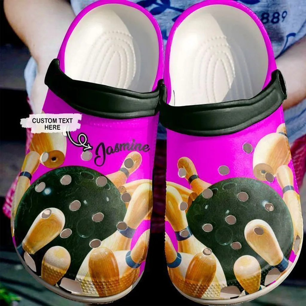Bowling Personalized Love Classic Crocs Crocs Shoes Comfortable For Men Women