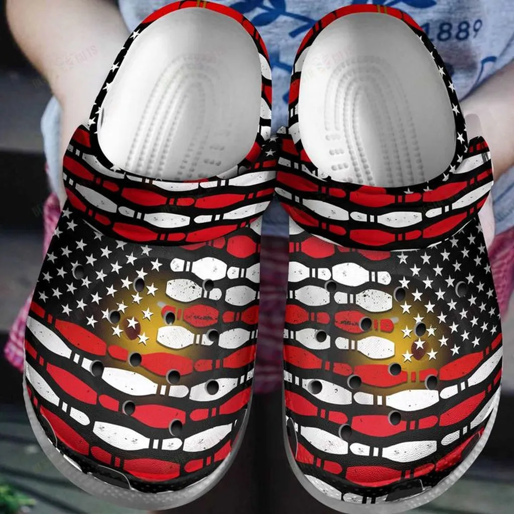 Bowling Personalized Classic Crocs Crocs Shoes Comfortable For Men Women