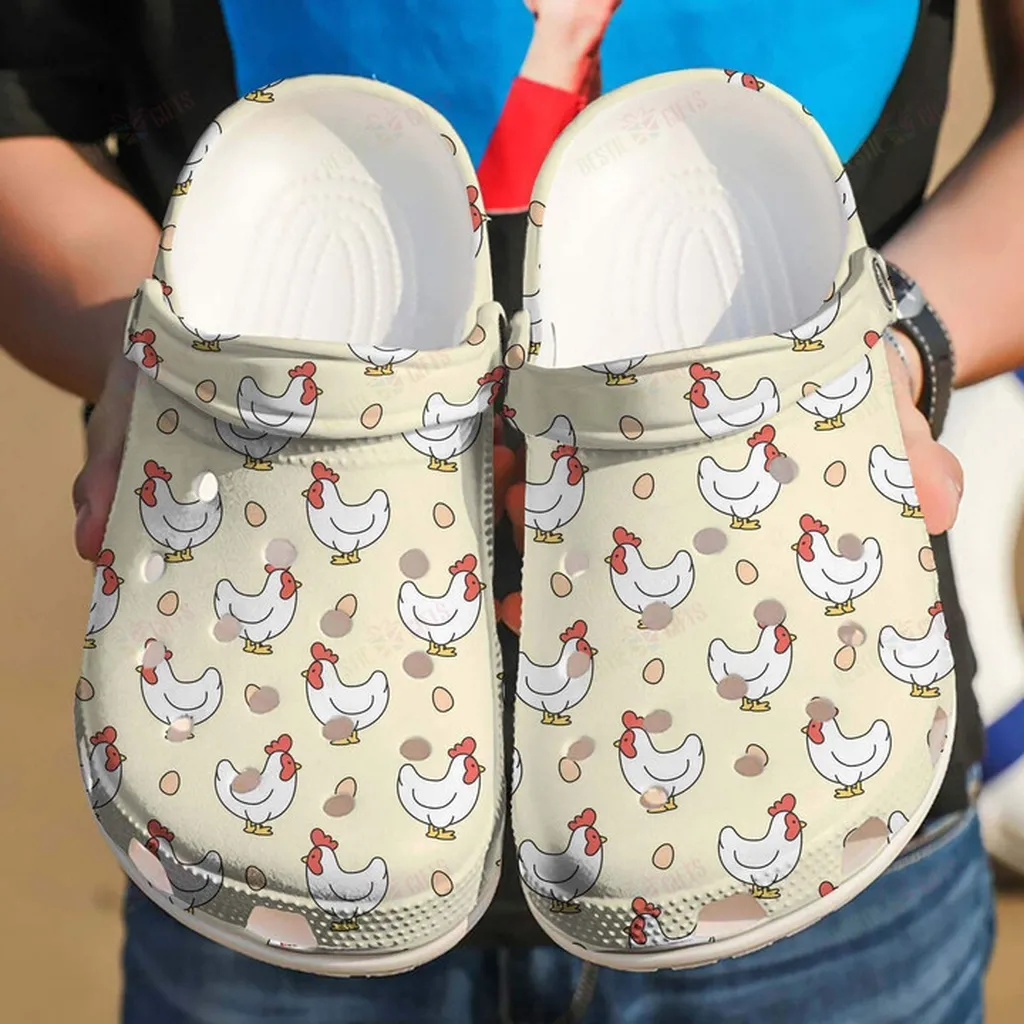 Chickens And Eggs Classic Crocs Crocs Shoes Comfortable For Men Women