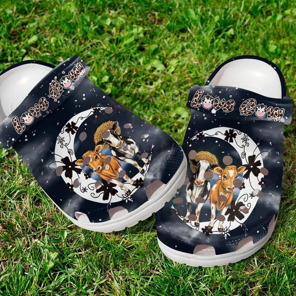 Cows Moonlight Classic Crocs Crocs Shoes Comfortable For Men Women