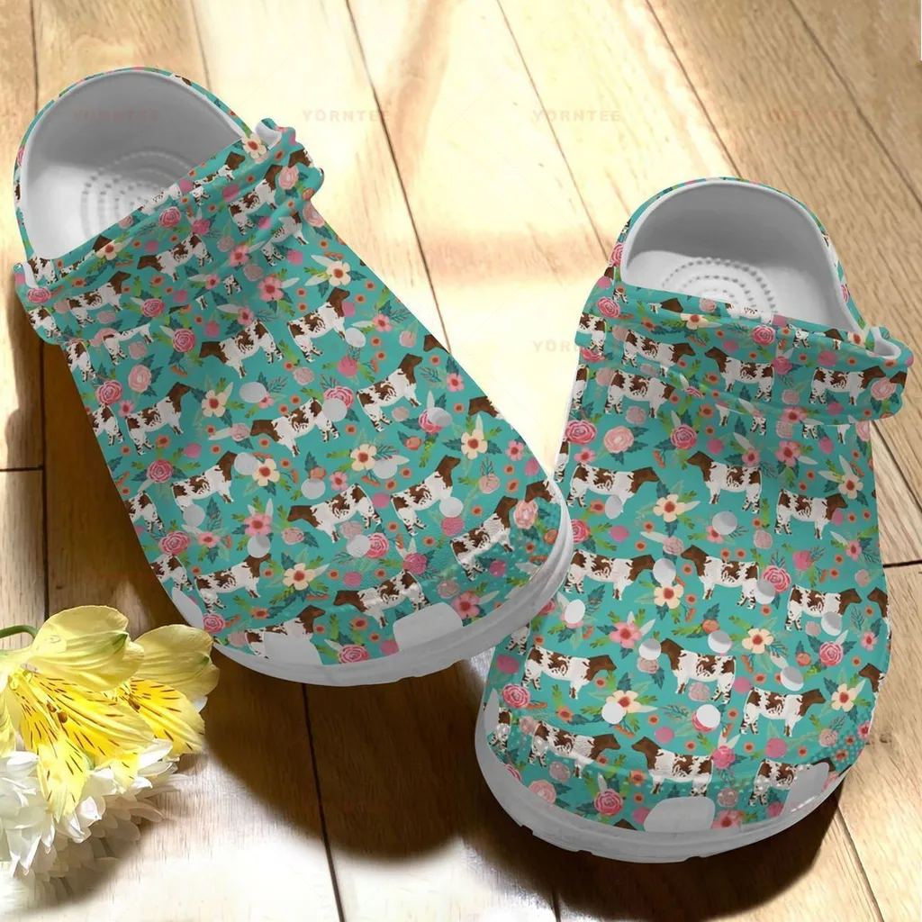 Lovely Cow Gift Lover Rubber Crocs Crocs Shoes Comfortable For Men Women