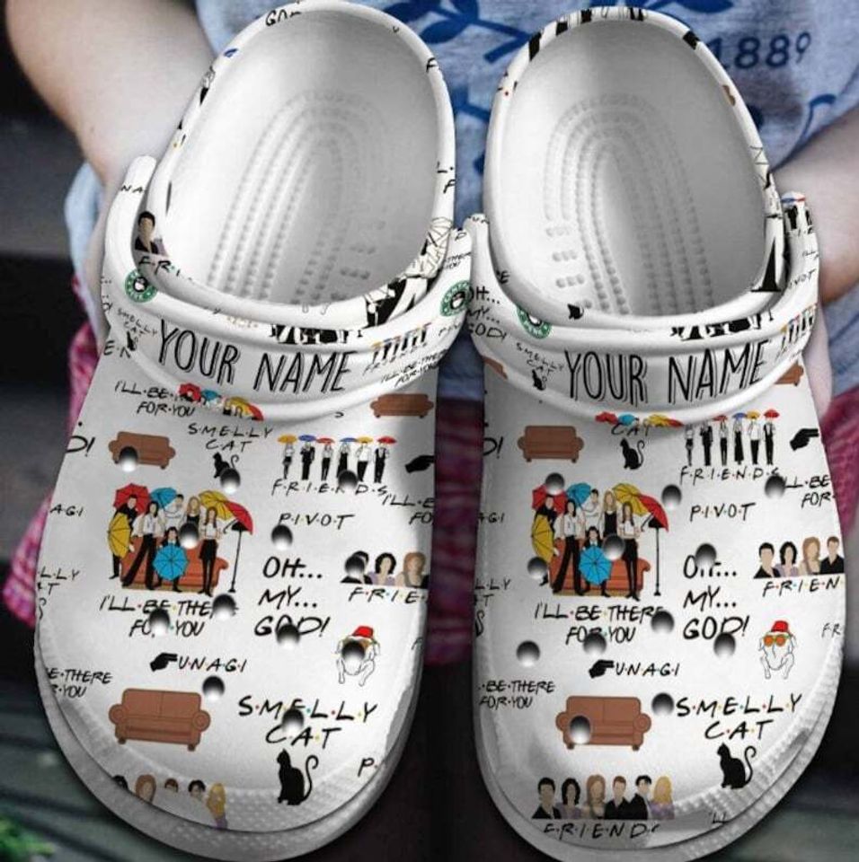 Crocs Friends Tv Series Unisex, Custom Name Friends Crocs