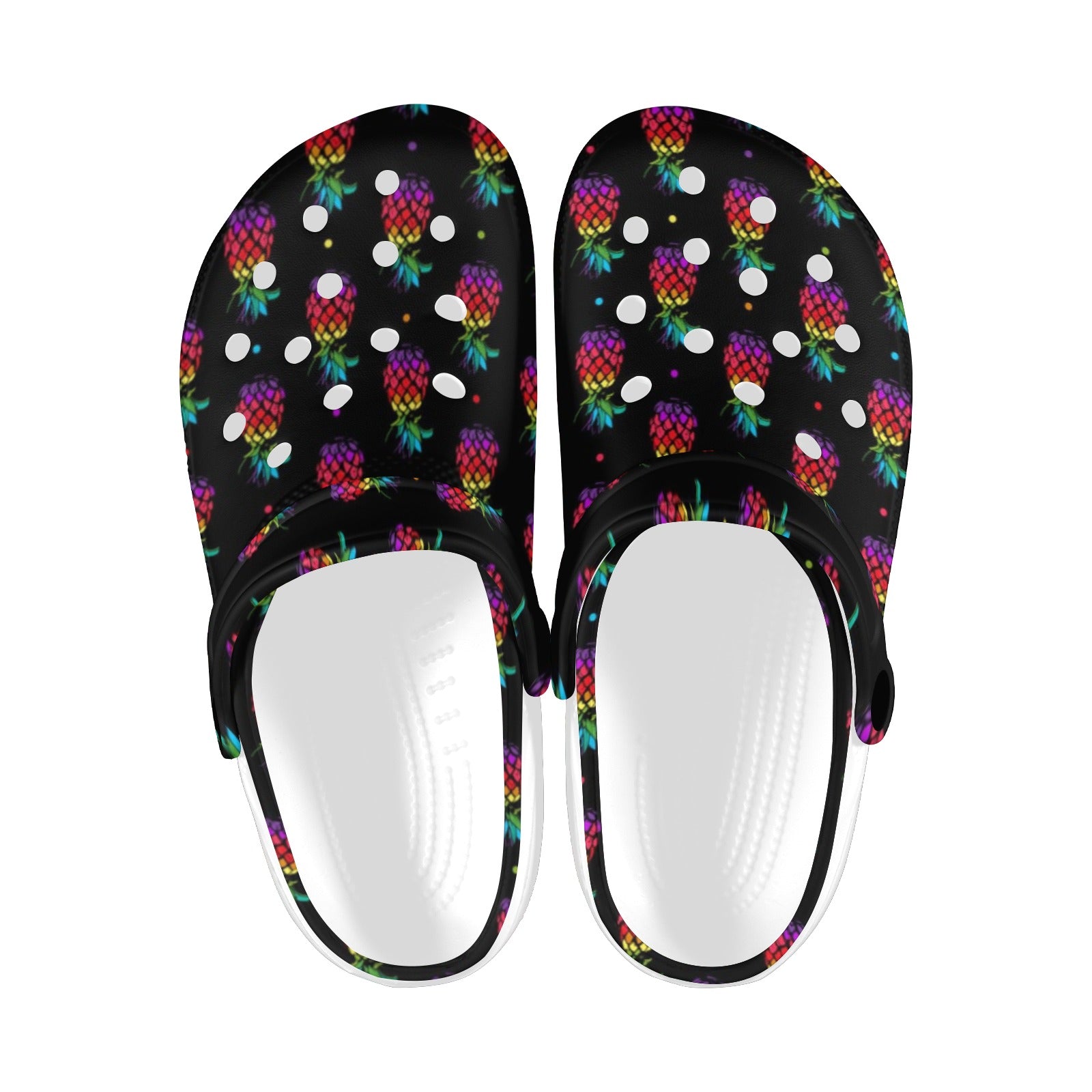 Crocs Pineapple Rainbow Dot Crocs For Men Women And Kids