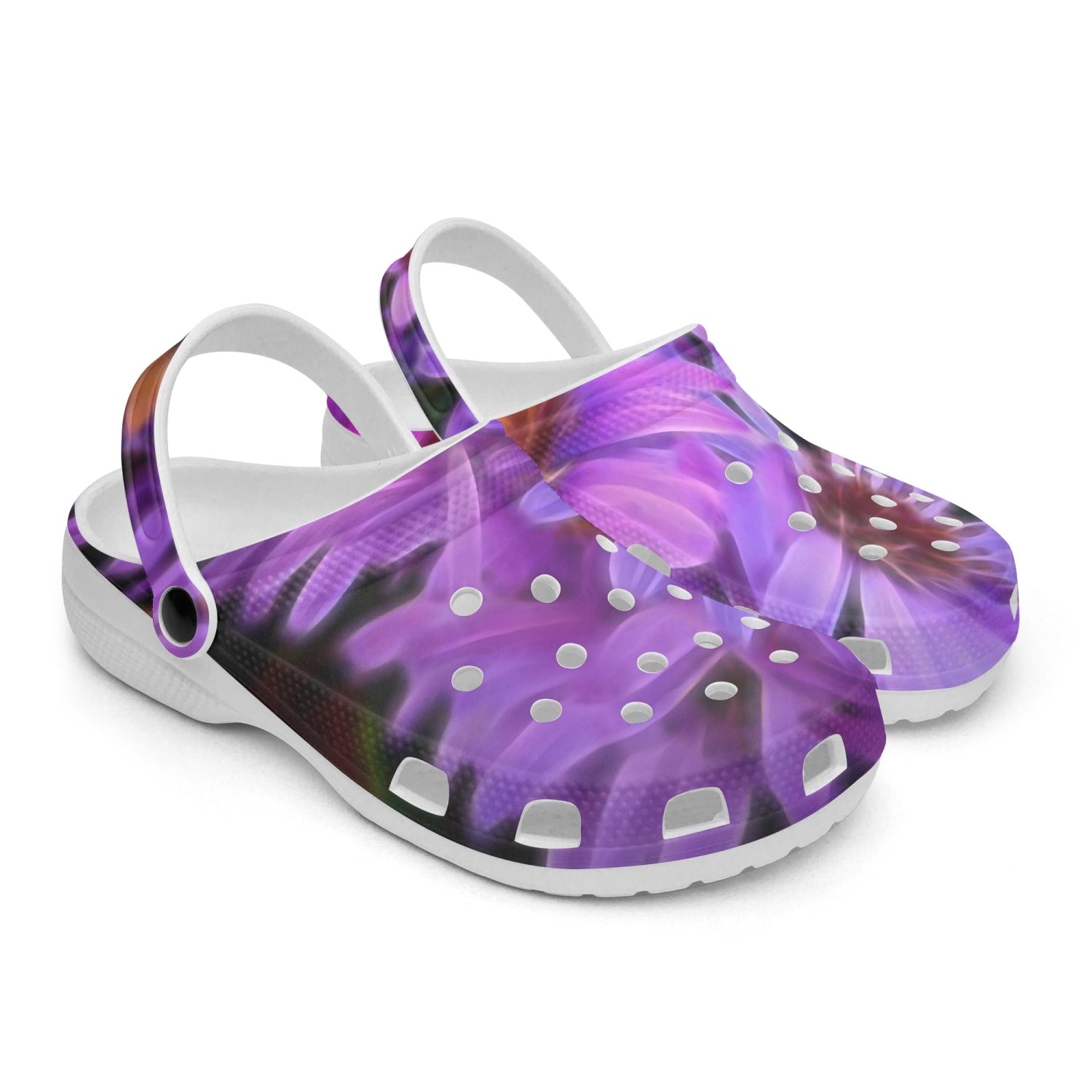Crocs Pink Garden Flowers Crocs For Men Women And Kids